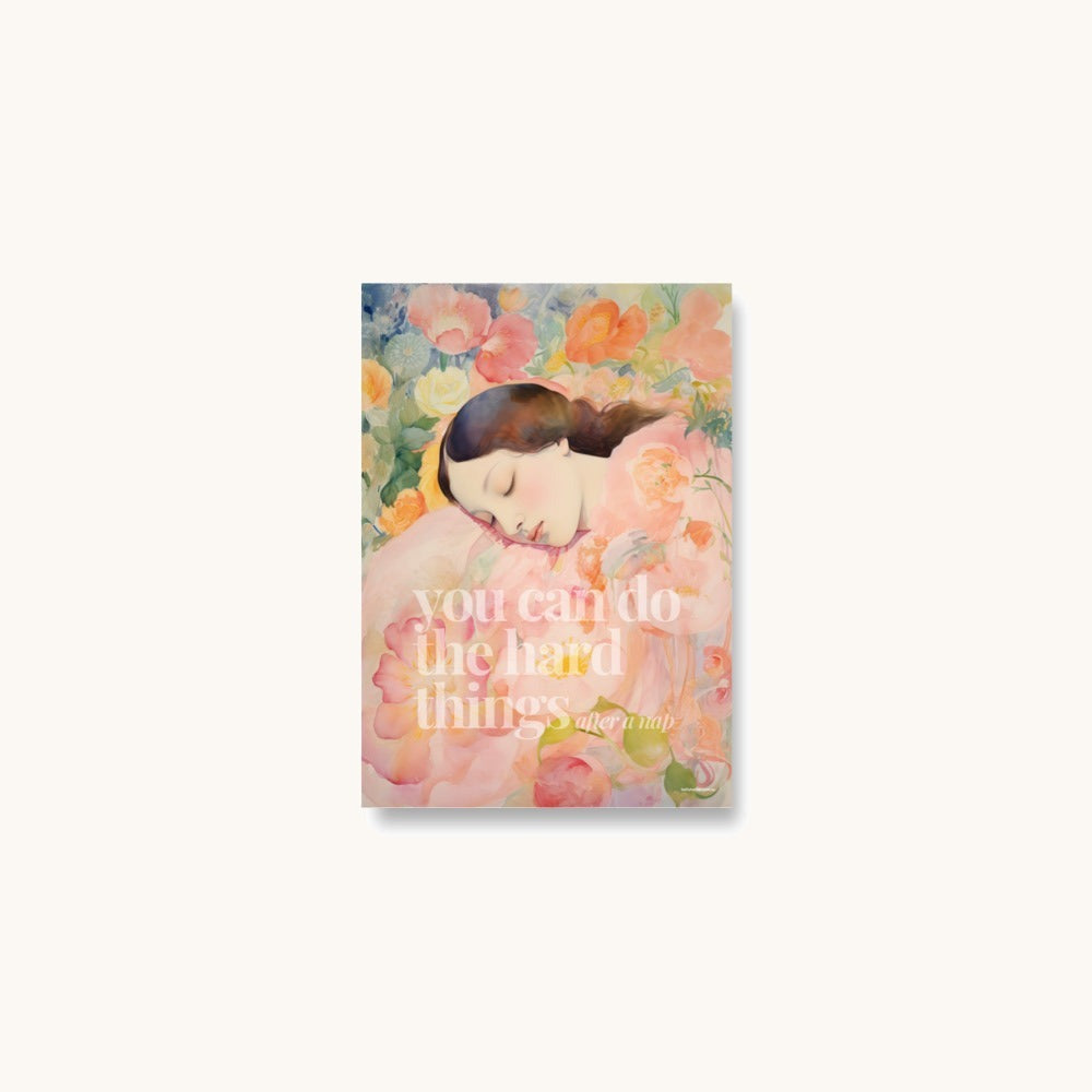 You can do the hard things poster, A2 size, Betty Better