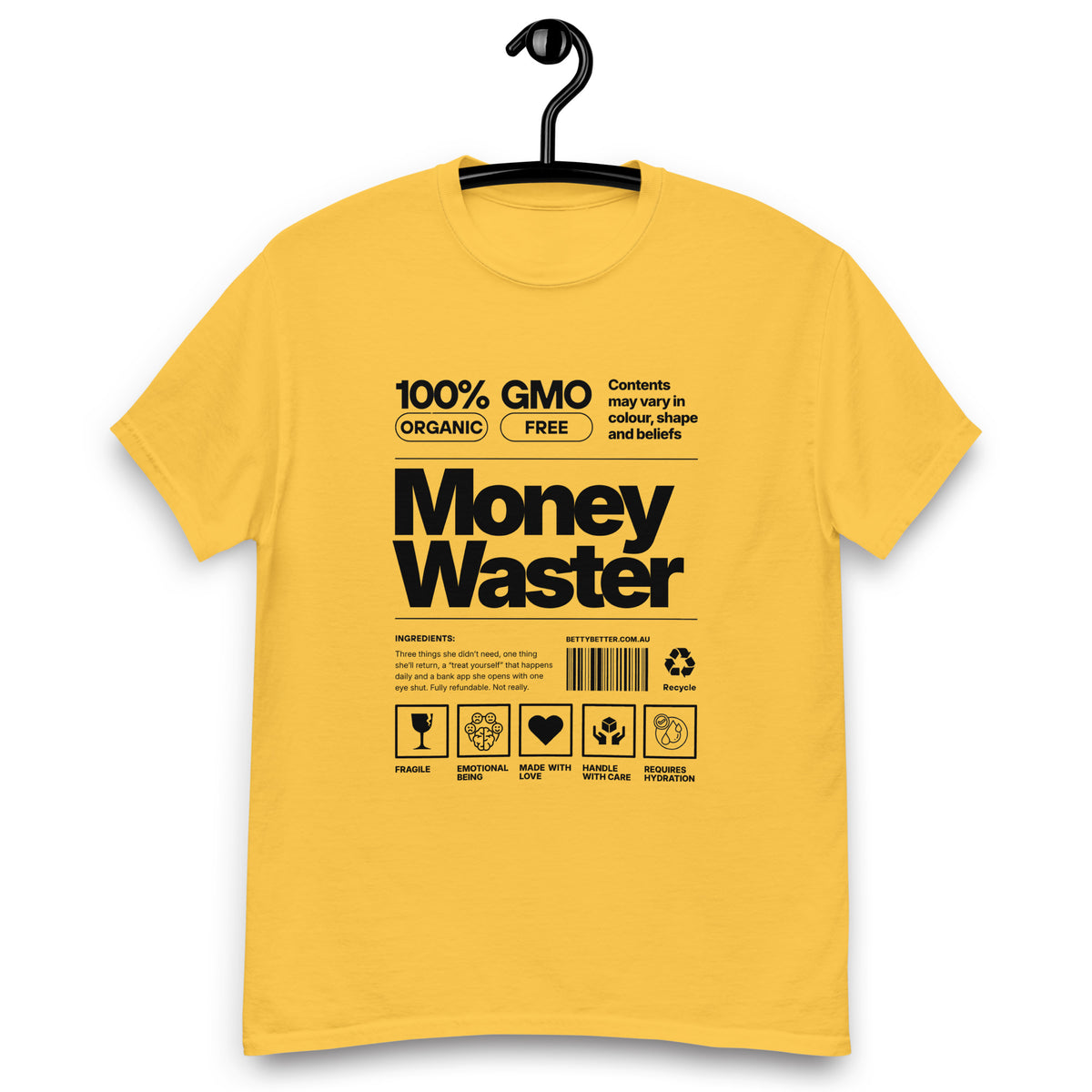 Money Waster tee, daisy