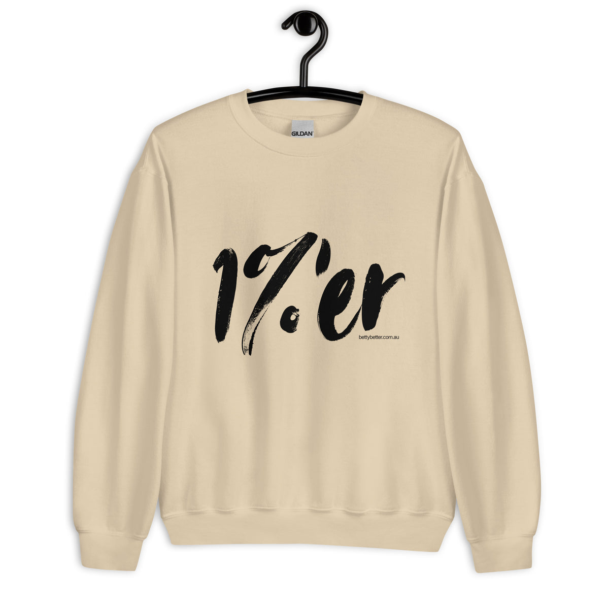 1%'er sweatshirt, sand